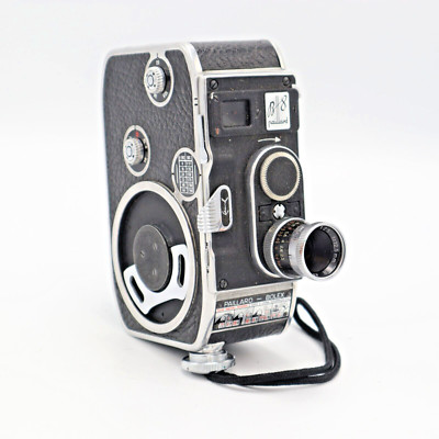Bolex Paillard B8 8mm Movie Camera w/ YVAR 12.5mm 2.5 AR - 401