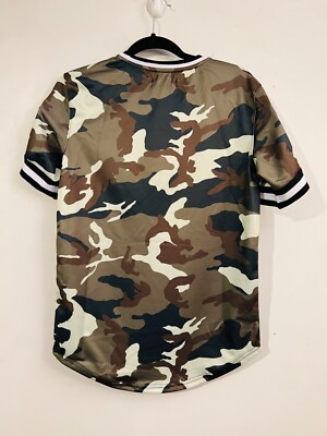 Pro standard New York Yankees Camo Jersey Small Embroidered