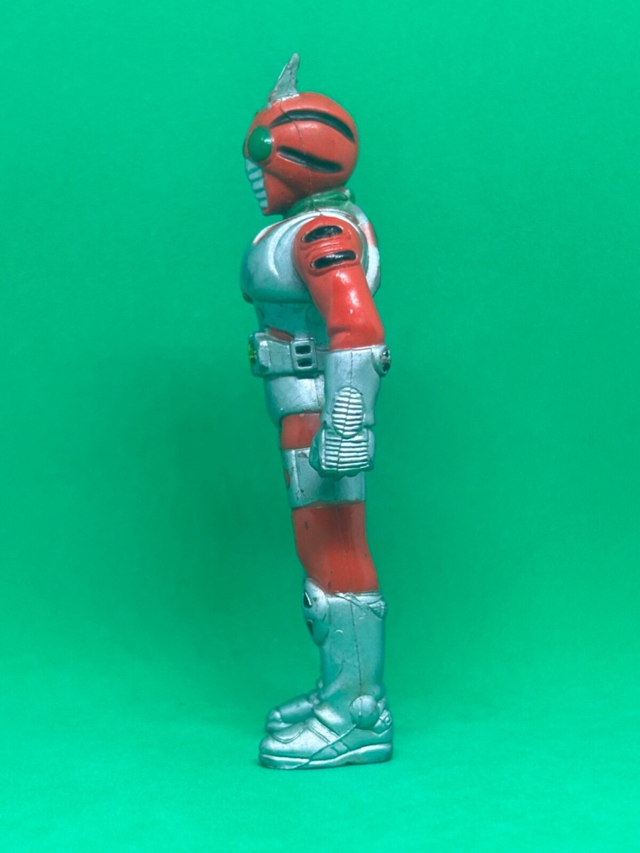 ☆ Kamen Rider ZX Retro Soft Vinyl Figure 1992 Bandai Masked
