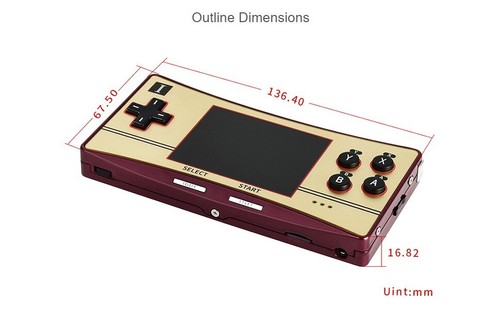Consola de juegos portátil Waveshare GPM280 basada en Raspberry Pi Zero 2 W WiFi - Imagen 11 de 11