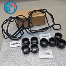 OEM New Valve Cover Gasket+Spark Plug Seal Set For Lexus 2007-2017 LS460 LS600h