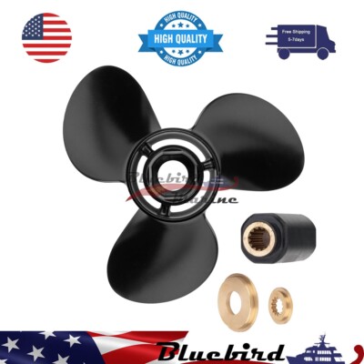 Prop 13.2X19 Boat Propeller 13 Spline For Evinrude 40-140HP ,765184,RH