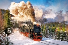 Castorland Steam Train 1000 Piece Jigsaw Puzzle