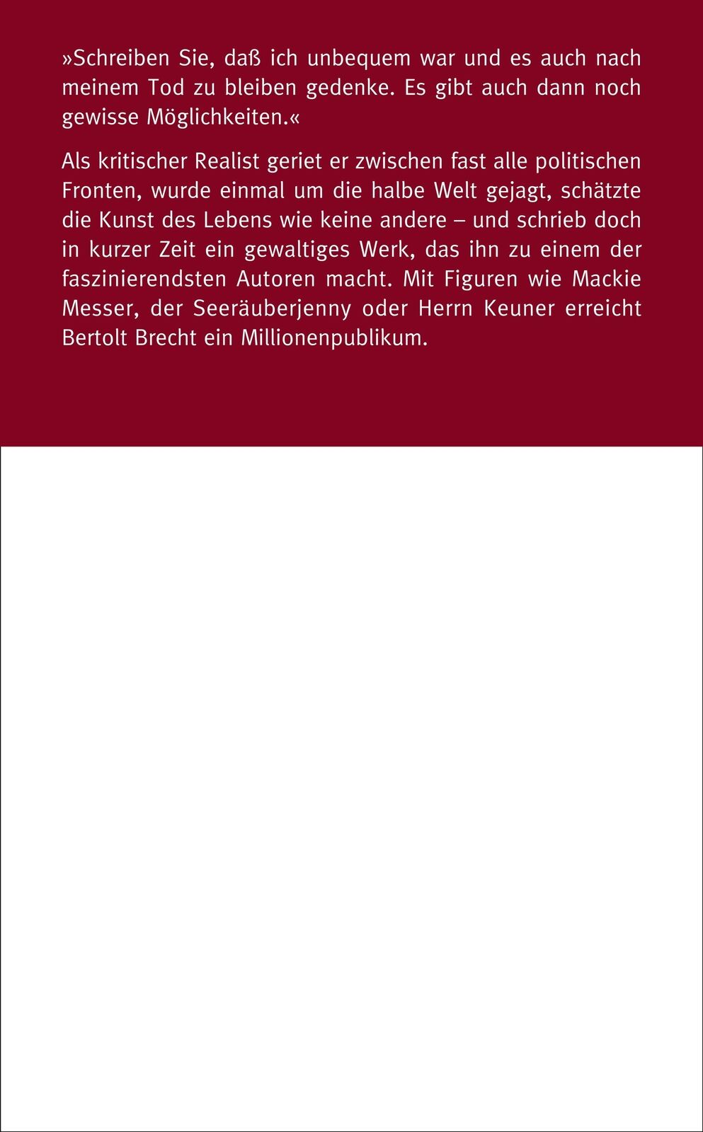 Thumbnail - Jan Knopf | Bertolt Brecht | Taschenbuch | Deutsch (2013) | Leben Werk