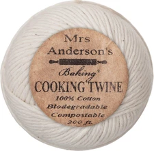 Mrs. Anderson’S Baking Cooking Twine, Made in America, All-Natural Cotton, 200-F