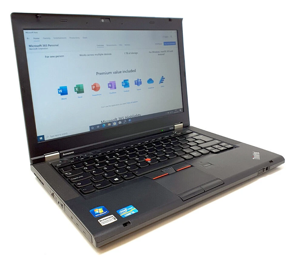 Lenovo laptop i5 8GB 480Gb SSD Webcam WIFI DVD CD Windows 10 Pink Purple Blue - Image 3 of 4