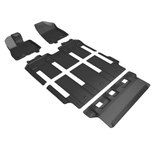 3D Maxpider 21-24 Für Toyota Sienna Boden Matte Kagu Carbon Faser Muster Schwarz - Bild 1 von 6