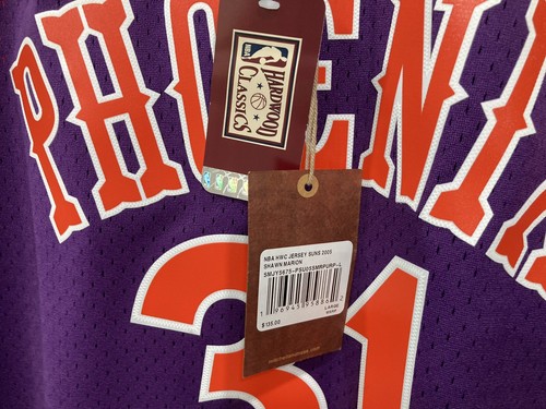 Camiseta deportiva grande nueva con etiquetas Shawn Marion 2005-06 Phoenix Suns Mitchell & Ness SWINGMAN - Imagen 6 de 10