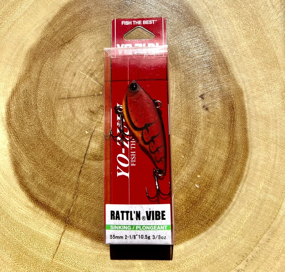 Yo-Zuri RattL'N Vibe, Приманка Lipless, Рыбалка на Бас, Бесплатная Доставка! Новый с Ярлыками! - Изображение 3 из 4