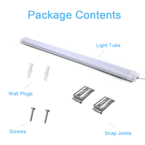 20W 40W 45W 60W LED Batten Light Linear Slimline Ceiling IP65 IP42 IP20 - Picture 51 of 69