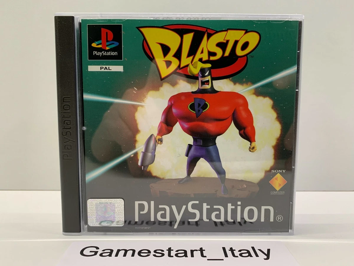 BLAST - SONY PS1 - USED GAME PERFECTLY WORKING PAL VERSION PSX