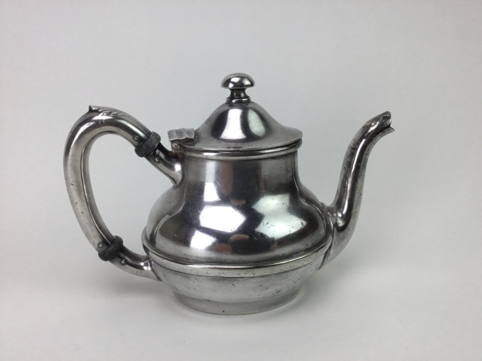 Antique Vintage Hotel Silver Soldered Teapot Burley & Co. 10oz eBay