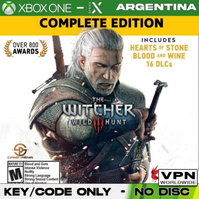 The Witcher 3: Wild Hunt Complete Edition (GOTY) XBOX One/X|S Key ARGENTINA  VPN