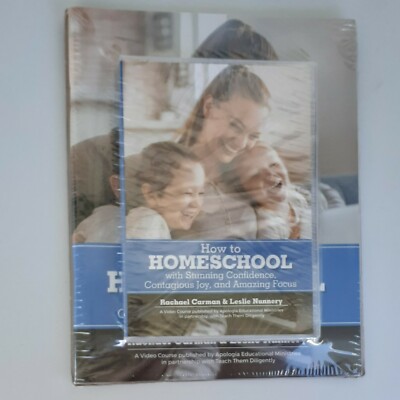 How to Homeschool with Joy Confidence Focus   DVD and Workbook Carman Nunnery 