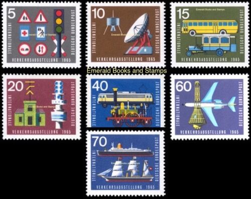 EBS Germany 1965 - International Transportation Exhibition - 468-474 - MNH**