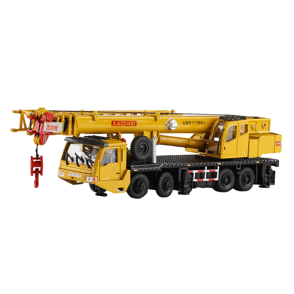 1:55 KDW Machinery Lift Crane Truck Construction Equipment Diecase Model Hot NYp - Image 2 of 4
