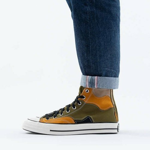 Converse Hacked Archive Chuck 70 (Green Size 5.5) Unisex Canvas Shoes