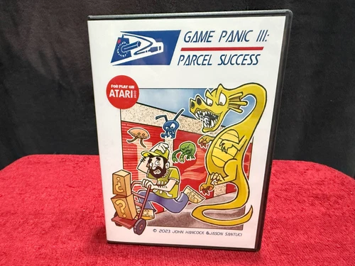 Atari 2600 Game Panic III Parcel Success Old School Game
