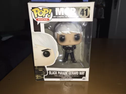 Funko Pop Rocks: Black Parade Gerard Way (41) READ DESCRIPTION
