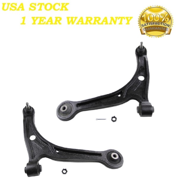 2 PCS Front L & R Lower Control Arm & Ball Joint Fit ACURA MDX 2001