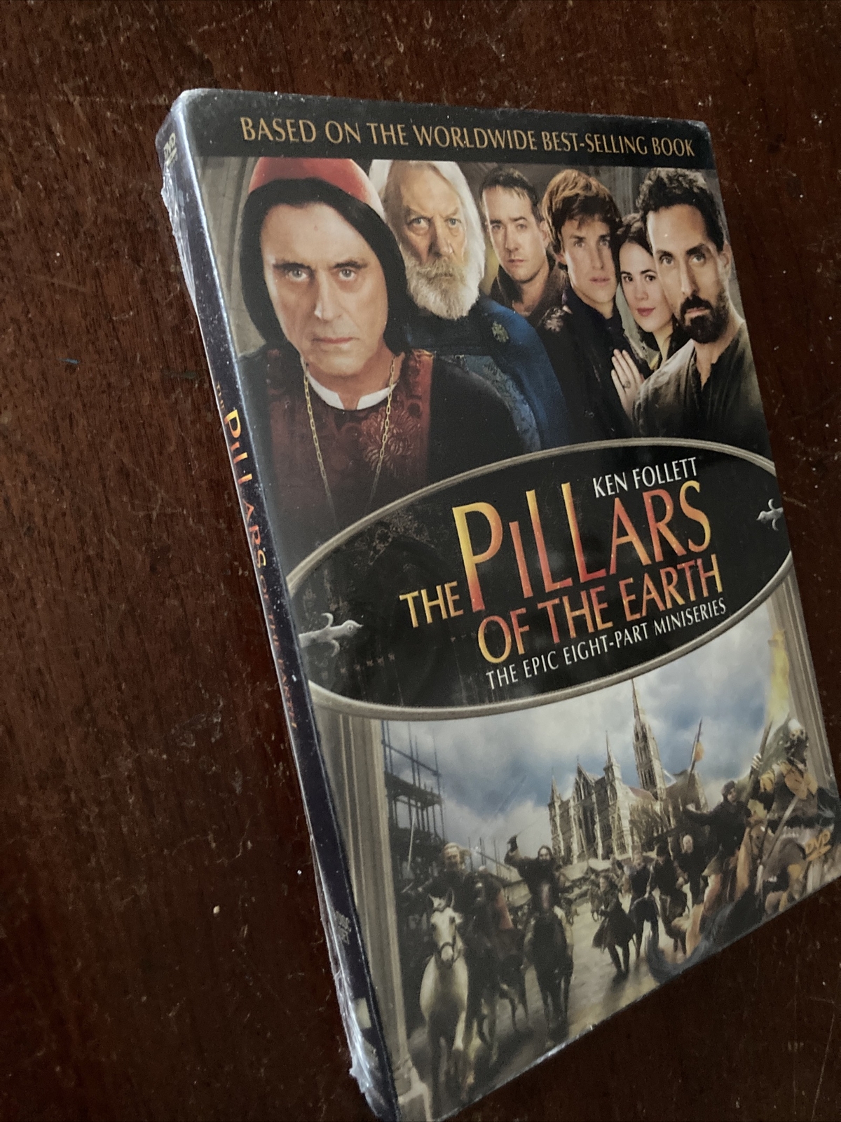 Ken Follett PILLARS OF THE EARTH 3 Disc DVD Set 2010 Complete
