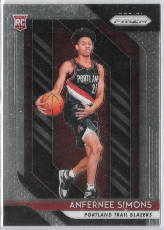 2018-19 Panini Prizm - #61 Anfernee Simons (RC)