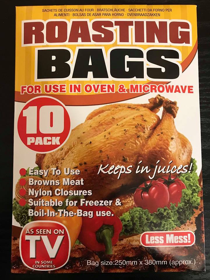 Pms Oven Roasting Bags 25cm x 38cm, Pack of 10 for sale online eBay