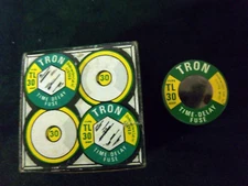 One NEW TRON Type TL 30 Amp Time Delay Screw-In Type Fuse~ Aisle L