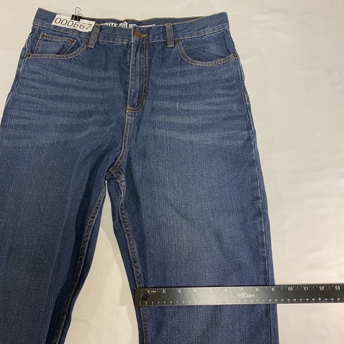 Route 66 Jeans Mens 31x29 Blue Dark Wash Bootcut Regular Denim - Picture 10 of 13