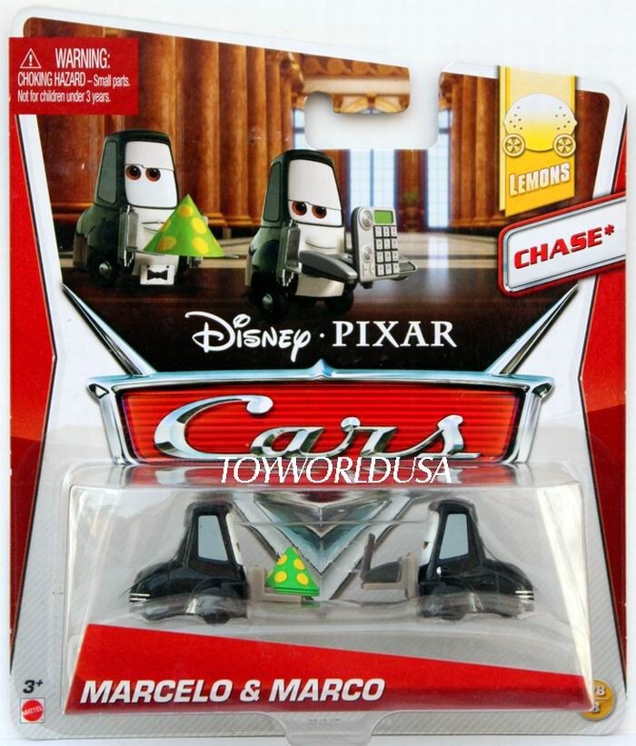 2014 Disney Pixar Cars LEMONS Marcelo & Marco #7,8of8 BDX21