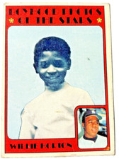 1972 Topps - Boyhood Photos of the Stars #494 Willie Horton