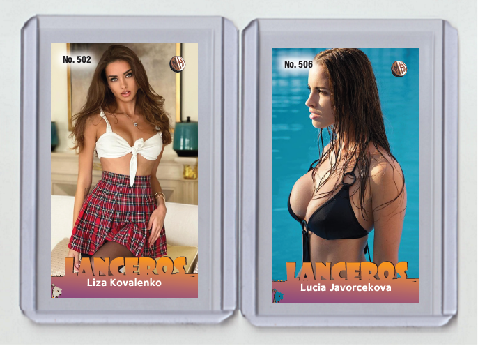 Liza Kovalenko rare MH Lanceros #'d x/3 Tobacco card no. 502 | eBay