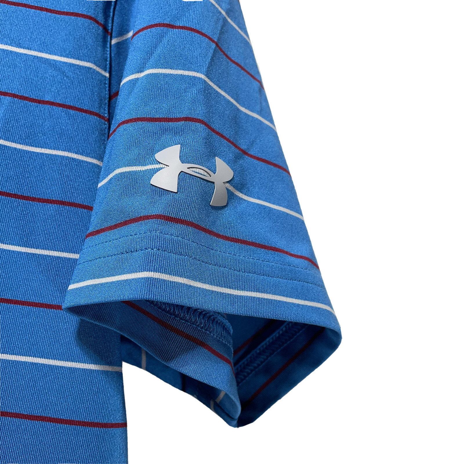 RARE! Under Armour x YELLOWSTONE CLUB YC Men’s (M) HeatGear Golf Polo Shirt MINT image 3