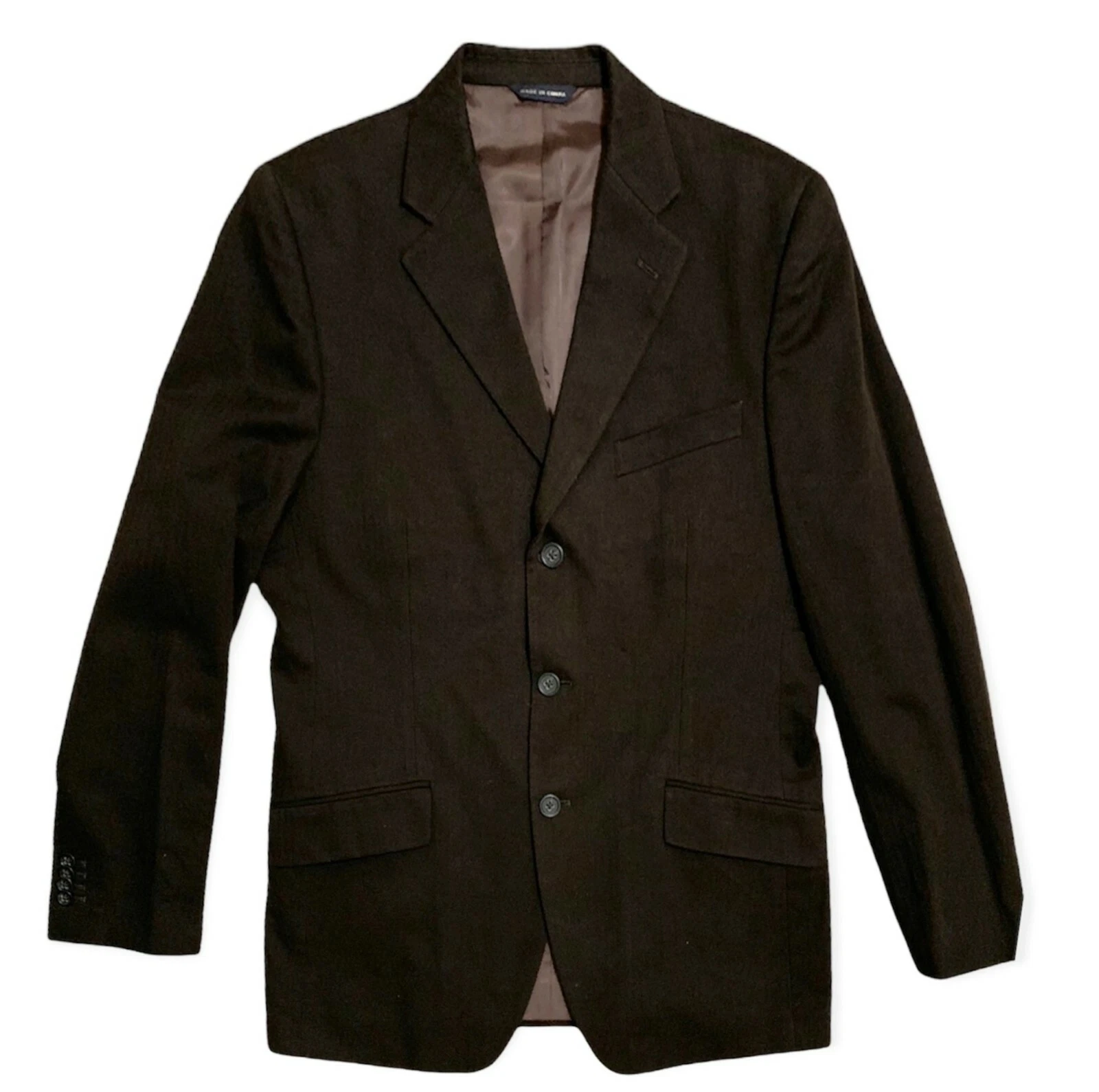 Banana Republic Men 100% Cotton TAILORED Regular Suit Jacket Blazer - Size 40R