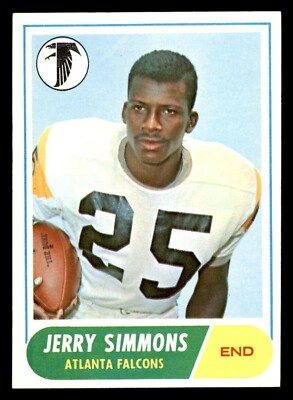 1968 Topps Football #177 Jerry Simmons EX/MT