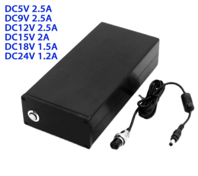 30W Regulated Power Supply Linear Black Panel for STUDER900 Power Amplifier