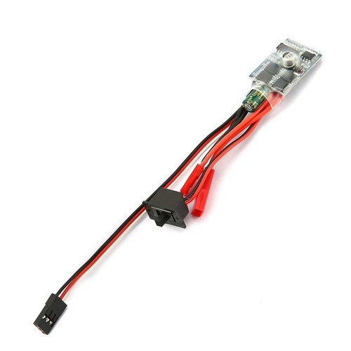 20A 30A Brushed Mini ESC Speed Controller w/Brake for 1/16 1/18 1/24 RC Car Boat - Picture 15 of 19