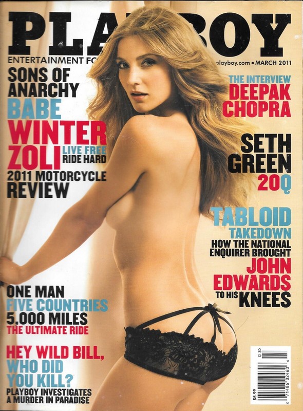 Playboy Magazine March 2011 Ashley Mattingly Playmate Complete WINTER ZOLI