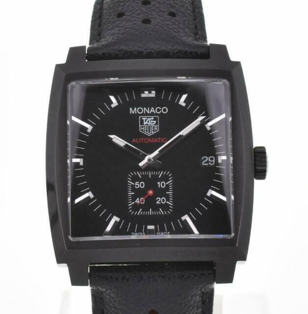 TAG Heuer Monaco Men's Black Watch 