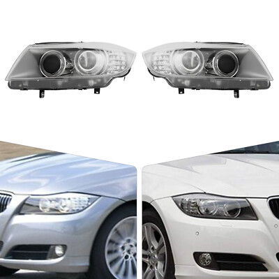 For 2009-2011 BMW 3 Series Xenon/HID Headlight Headlamps Non-AFS Left+Right Side