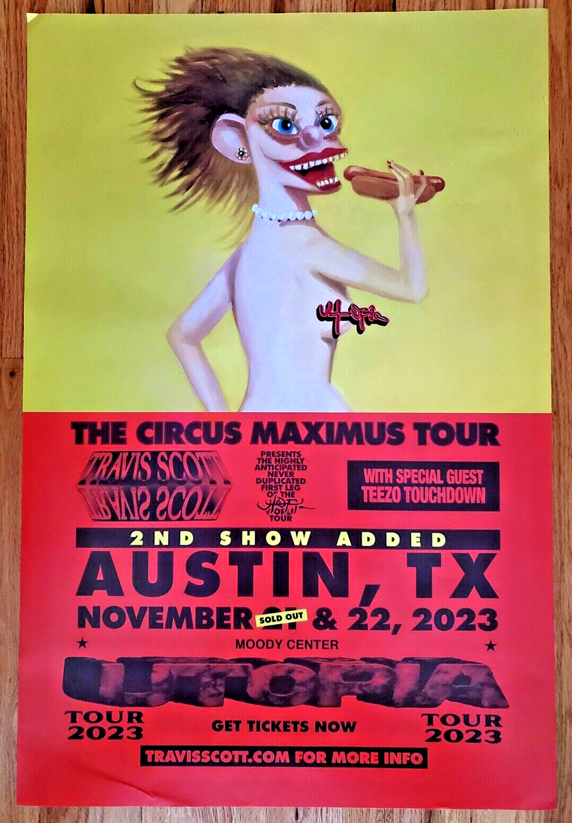 Travis Utopia Circus Maximus Poster I