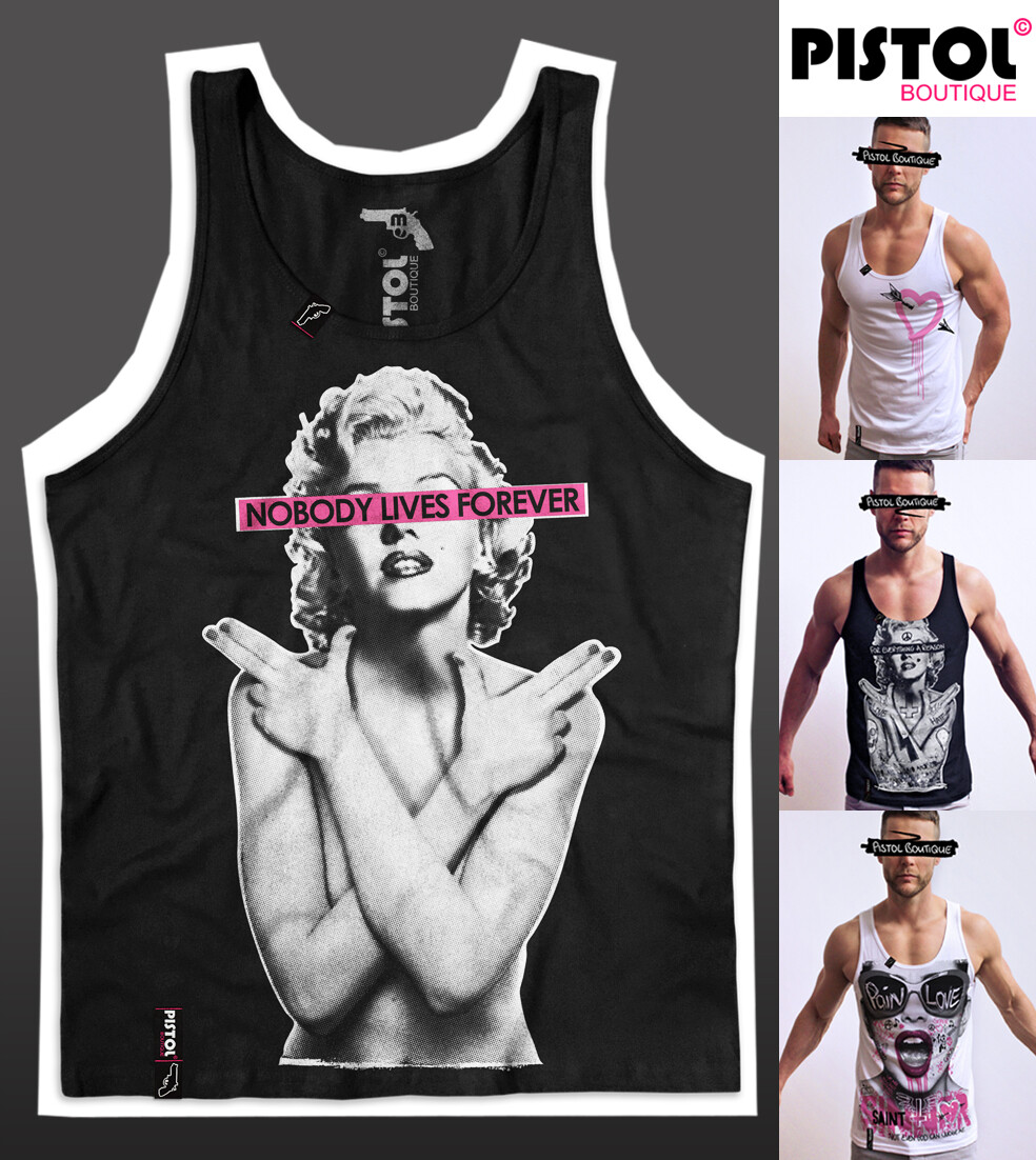 Boutique Marilyn Abbigliamento Pistol Boutique Men's Black NOBODY