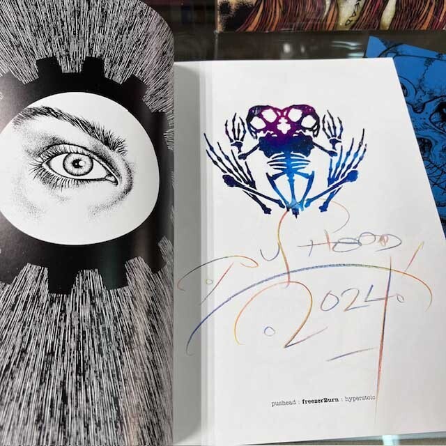 パスヘッド 画集 最新刊 2024年発売 PUSHEAD アストロゾンビーズ