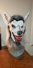 ADULT HALLOWEEN COSTUME MASK LATEX WEREWOLF TOTALLY CREEPY
