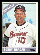 1966 Topps Bobby Bragan #476 - Atlanta Braves (Semi-High Number)