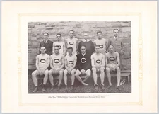 1925 Colgate University SALMAGUNDI Original Page Track Team Group Photo