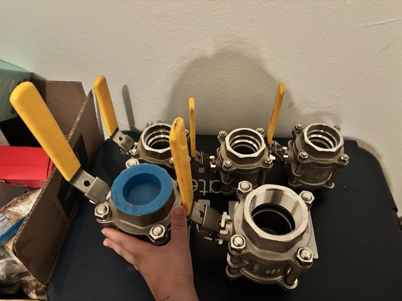 Merit Valves I WILL SELL INDIVIDUALLY OR IN BULK (ALL 5) 
