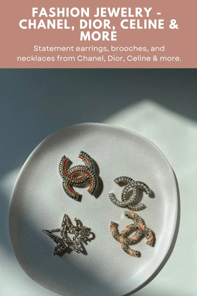 Statement Jewelry Pieces: Chanel · Dior · YSL · Céline & More
