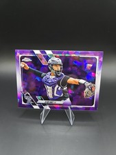 2021 Topps Chrome Sapphire Elias Diaz Purple Refractor 7/10 Rockies