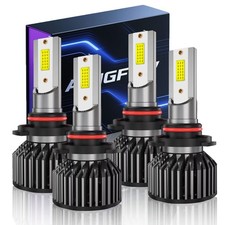 9006 9005 Led Headlight Kit Combo Bulb 10000k Highlow Beam Super Bright White 9006 9005 Led Headlight Kit Combo Bulb 10000k Highlow Beam Super Bright White
